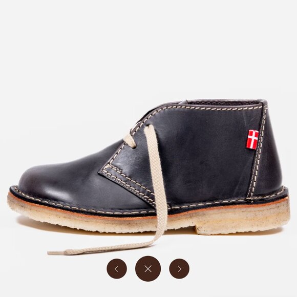 Duckfeet Sjaelland Lace Up Boot in Slate Black Sz EU 36 / US 6 - Picture 1 of 14